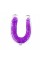 Двосторонній фалоімітатор - Double Dong Dildo Purple, 29,8 см