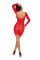 Бодістокінг Passion BS110 One Size, red