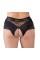 Жіночі стрінги - 2310708 Cottelli Collection Pearl Briefs Black