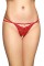 Жіночі стрінги - G-String 2496, red