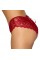 Жіночі стрінги - 2310970 Cottelli Collection Crotchless Panty Red