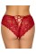 Жіночі стрінги - 2310970 Cottelli Collection Crotchless Panty Red