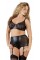 Трусики з поясом для панчіх - 2310716 Cottelli Collection Briefs With Suspenders