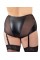 Трусики з поясом для панчіх - 2310716 Cottelli Collection Briefs With Suspenders