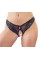 Жіночі стрінги - 2310813 Cottelli Collection Crotchless Lace Briefs Black
