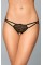 Жіночі стрінги - G-String 2474, black - S-L