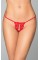 Жіночі стрінги - G-String 2481, red S-L