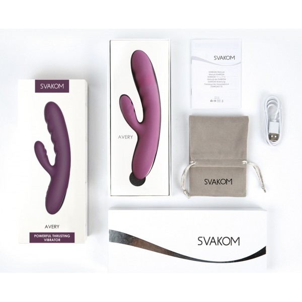 SVAKOM Avery Strawberry Pink