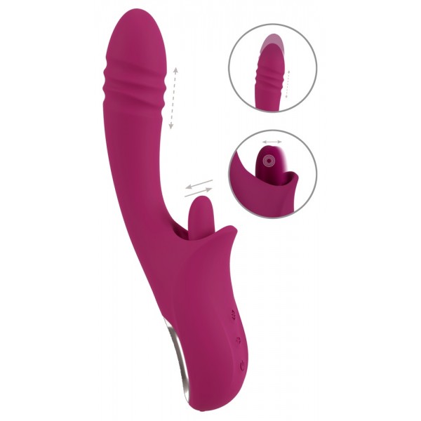 JAVIDA Licking & Thrusting Vibrator
