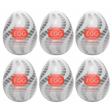 Набір мастурбаторів - Tenga Egg Tornado, 6 шт.
