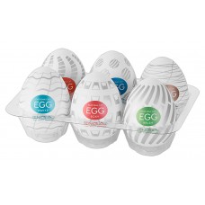 Набір мастурбаторів - Tenga Egg Variety New Standard, 6 шт.