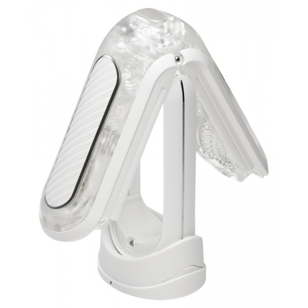 Flip Zero Gravity White Electro Masturbator