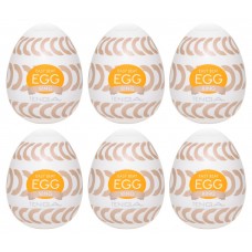 Набір мастурбаторів - Tenga Egg Ring, 6 шт.