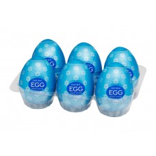Набір мастурбаторів - Tenga Egg Snow Crystal, 6 шт.