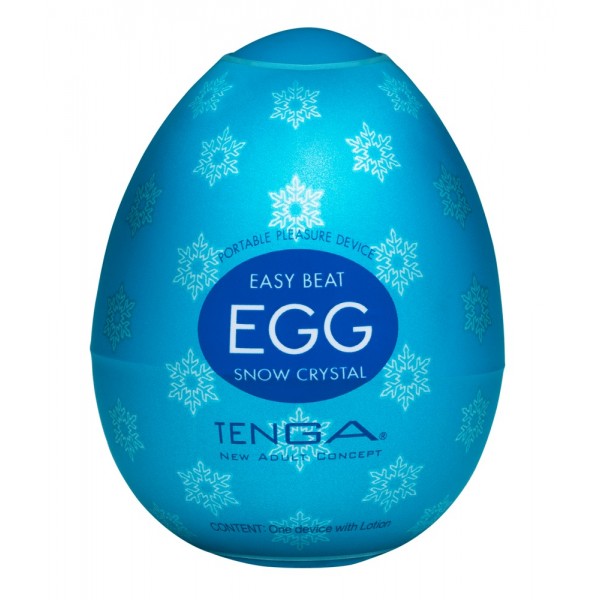 Набір мастурбаторів - Tenga Egg Snow Crystal, 6 шт.