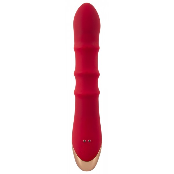 Вібратор - Rabbit Vibrator With 3 Moving Rings