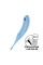 Вакуумний кліторальний вібратор - Satisfyer Twirling Pro Blue