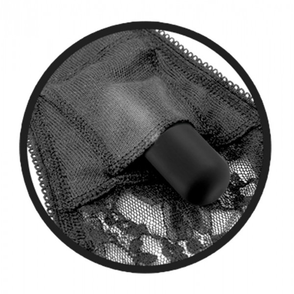 Fetish Fantasy Series Limited Edition Remote Control Vibrating Panties - Black