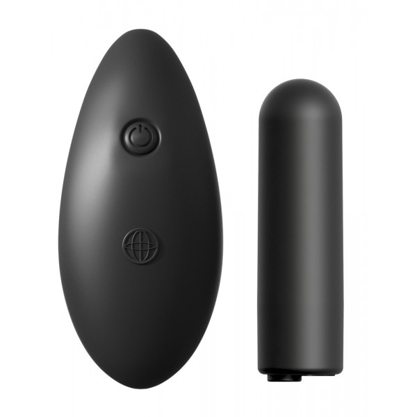 Fetish Fantasy Series Limited Edition Remote Control Vibrating Panties Plus Size - Black