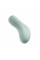 Накладной вибратор Fun Factory LAYA III sage green, эффект постукивания пальцем