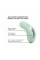 Накладной вибратор Fun Factory LAYA III sage green, эффект постукивания пальцем