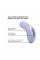 Накладной вибратор Fun Factory LAYA III soft violet, эффект постукивания пальцем