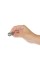Віброкуля PowerBullet First-Class Bullet 2.5″ with Key Chain Pouch, Silver, 9 режимів вібрації