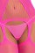 Бодістокінг - Pink Lipstick Linger Flight Risk Sheer Bodystocking Pink