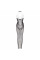 Бодістокінг - Christine Crotchless Bodystocking With Flowerlace Amara Black