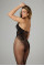 Бодістокінг - Christine Crotchless Bodystocking With Flowerlace Amara Black