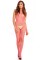 Бодістокінг - Rene Rofe Lingerie Industr. Net Suspender Bodystocking Pink