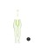 Бодістокінг - Ouch! Bodystocking With Halterneck Green, XL/4XL