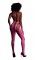 Бодістокінг - Ouch! Bodystocking With Halterneck Pink, XS/XL