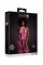 Бодістокінг - Ouch! Bodystocking With Halterneck Pink, XS/XL