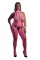 Бодістокінг - Ouch! Bodystocking With Halterneck Pink, XL/4XL