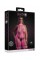Бодістокінг - Ouch! Bodystocking With Halterneck Pink, XL/4XL