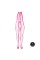 Бодістокінг - Ouch! Bodystocking With Halterneck Pink, XL/4XL