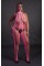 Бодістокінг - Ouch! Bodystocking With Halterneck Pink, XL/4XL