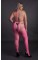 Бодістокінг - Ouch! Bodystocking With Halterneck Pink, XL/4XL