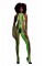 Бодістокінг - Ouch! Bodystocking With Halterneck Green, XS/XL
