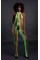 Бодістокінг - Ouch! Bodystocking With Halterneck Green, XS/XL