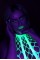 Бодістокінг - Ouch! Bodystocking With Halterneck Green, XS/XL