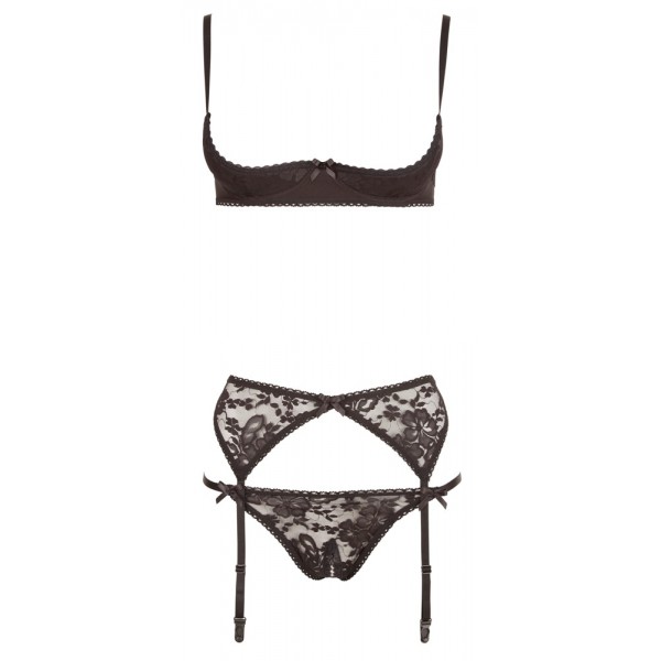 Комплект білизни - 2210185 Cottelli Collection Shelf Bra Set