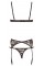 Комплект білизни - 2210185 Cottelli Collection Shelf Bra Set
