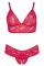 Комплект білизни - 2212404 Cottelli Collection Bra And String Red