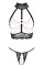 2215365 Abierta Fina Chain Set Open Black - XL
