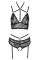 Комплект білизни - 2200015 Abierta Fina Bra Set Black