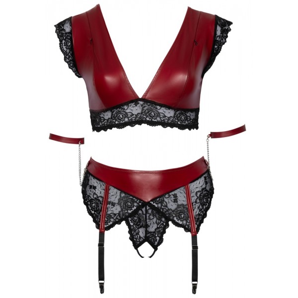 Комплект білизни - 2214210 Cottelli Collection Bra Set Bondage