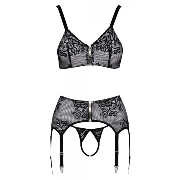2214598 Bra Set b/w - Black {} M