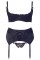 Комплект білизни - 2221101 Cottelli Collection Suspender Set